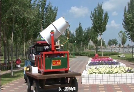 黑龙江大庆首次使用大炮灭蚊(图) 频道速递 南