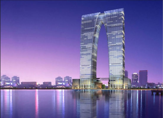 苏州大秋裤地标建筑收尾 盘点那些气死牛顿的奇葩建筑(组图)