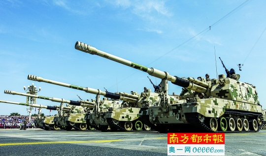 2015阅兵:99A主战坦克具备世界一流的火力输