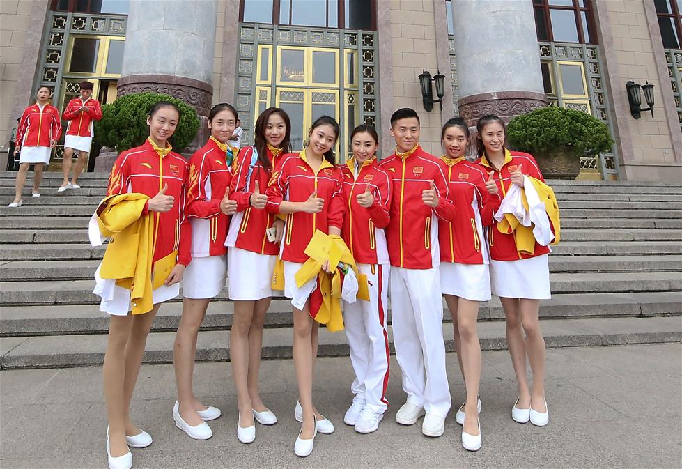 2016奥运会中国代表团成立 中国军团派出十大