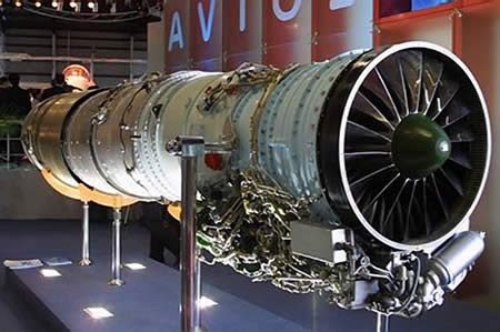 国产涡喷-14"昆仑"发动机.