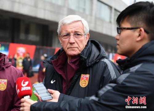 世界杯预选赛中韩之战在即 里皮称以平常心准