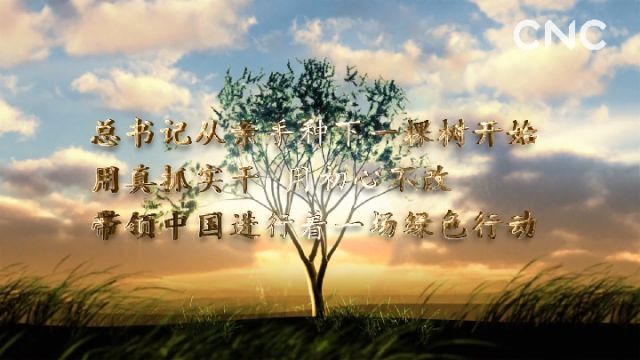 金句来习｜众人植树树成林