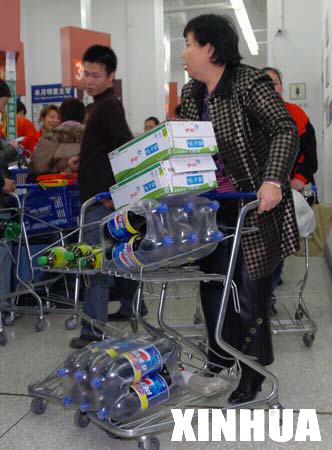 哈尔滨22日起停水4天 水污染