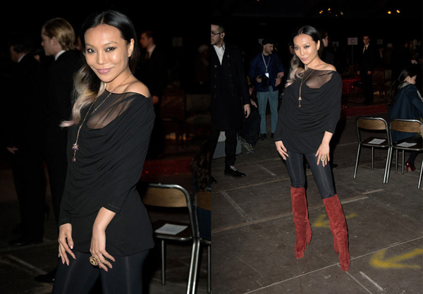 红三代名媛万宝宝透视装险走光 中南海长大