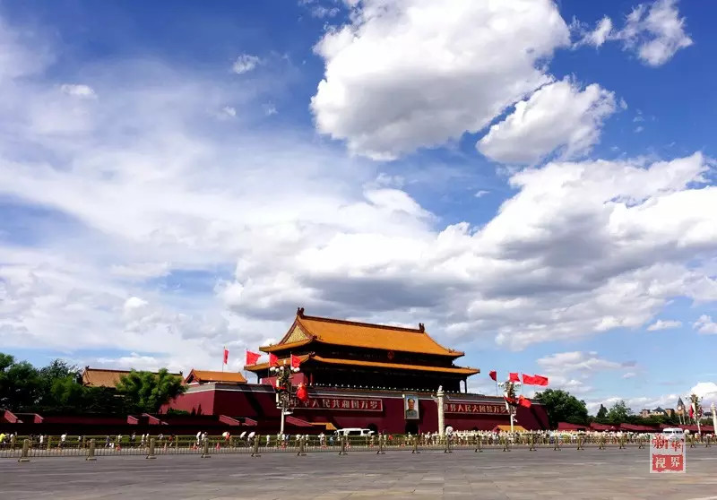北京极品蓝天图片