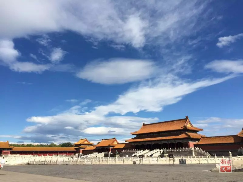 北京极品蓝天图片
