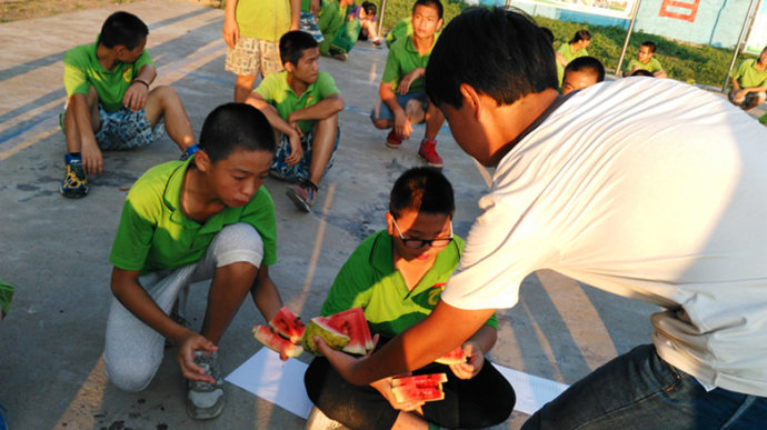  学生贪玩棒打西瓜  2亩多西瓜惨遭开膛破肚▏学