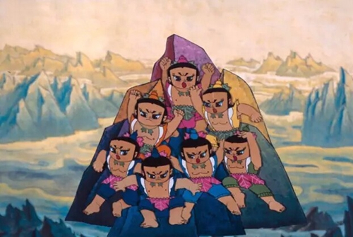 新葫芦兄弟将播(组图)网友:别以为画了眼线我就