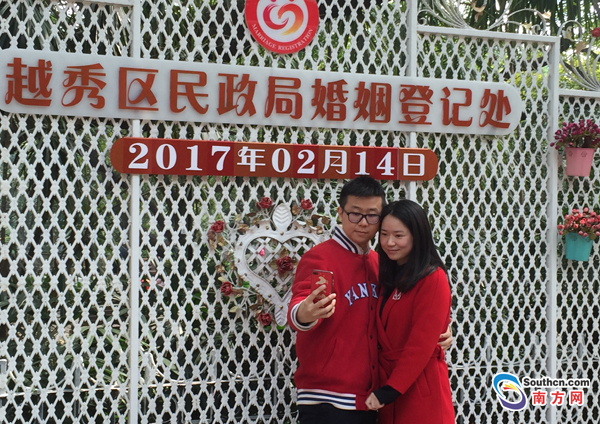 情人节现领证高峰!网友:结婚的都是真爱,离婚的