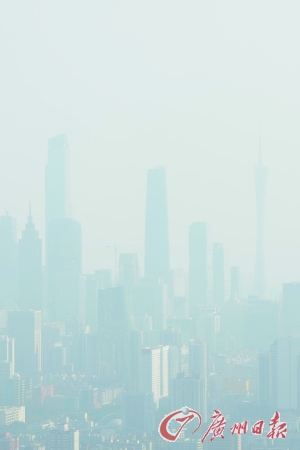 广州:拉霾天窗 重度污染