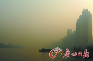 广州:拉霾天窗 重度污染