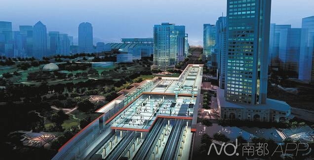 深圳建成亚洲最大地下火车站 年底前开通