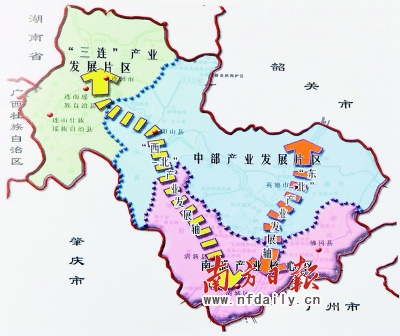清远产业发展规划》定稿打造广佛清都市圈北部