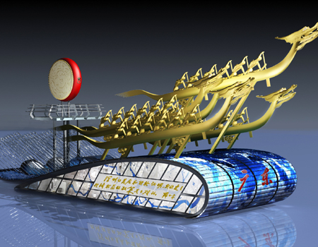 国庆六十周年 广东彩车设计制作工作三大亮点