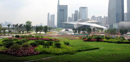 广州,深圳与上海的城建比较