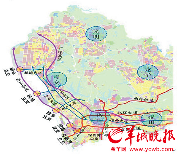 广深沿江高速深圳段明早9点开通一类小车收费15元