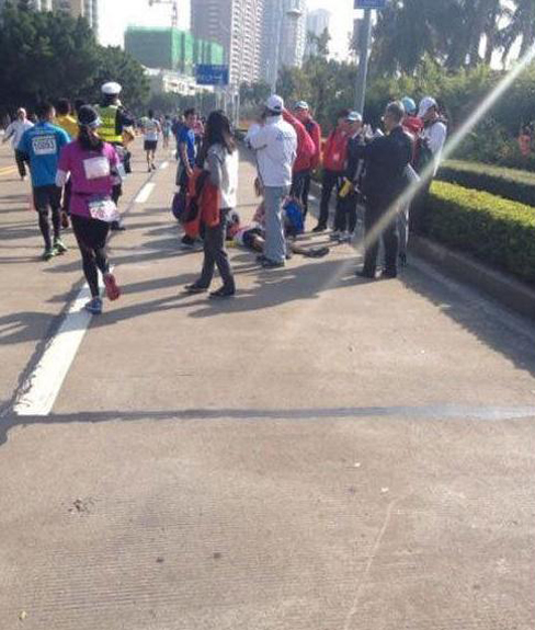 中央警卫局退役士兵参加珠海马拉松猝死 幼子