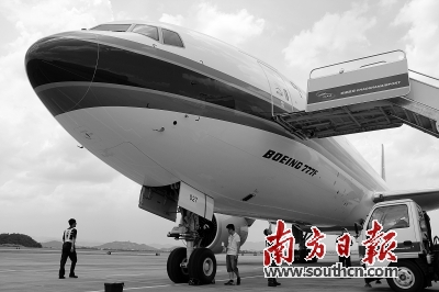 广州飞往曼谷航班发生火警险情