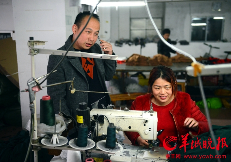 广州瑞宝村制衣厂招工难 招工的比找工的还多