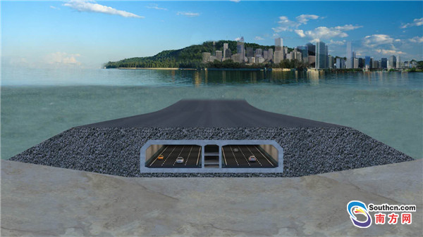 深中通道将建世界首例双向八车道海底沉管隧道