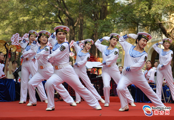年首日广东景区迎开门红 沙面元旦新年音乐会