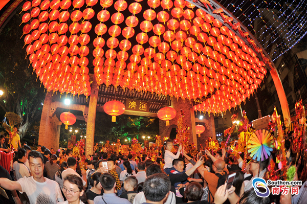 人山人海!高清美图直击佛山全城欢乐行通济