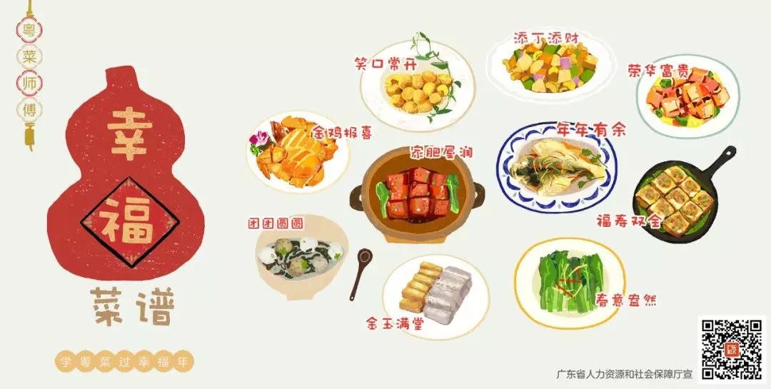 学粤菜，过幸福年！“粤菜师傅·幸福菜谱”正式推出！