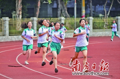广州“新中考”首年，体育考试开考