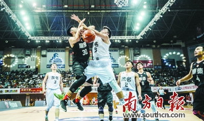 广东省男子篮球联赛电白揭幕 顺德队以89比82击败东道主茂名队