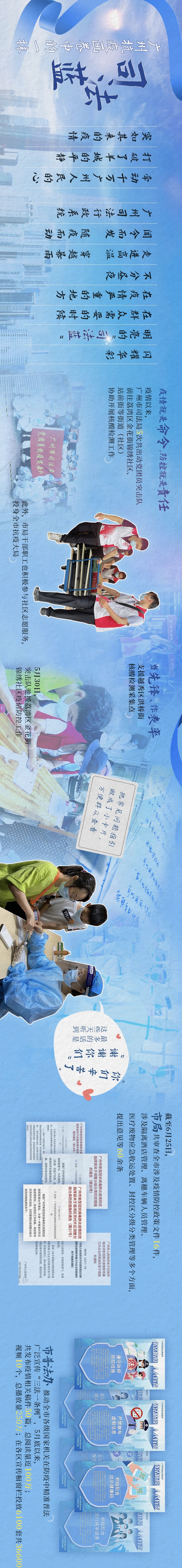 看！广州抗疫画卷中的那一抹司法蓝