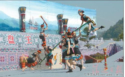 瑶族长鼓舞 岭南民俗 南方网
