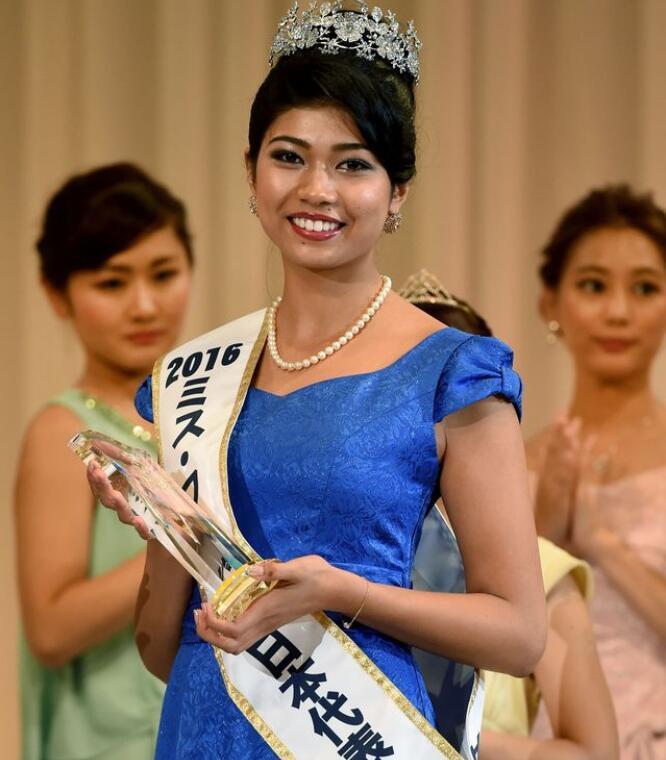 日本2016世界小姐出炉(组图)网友狂喷评委审美