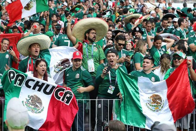 墨西哥队1:0战胜德国队