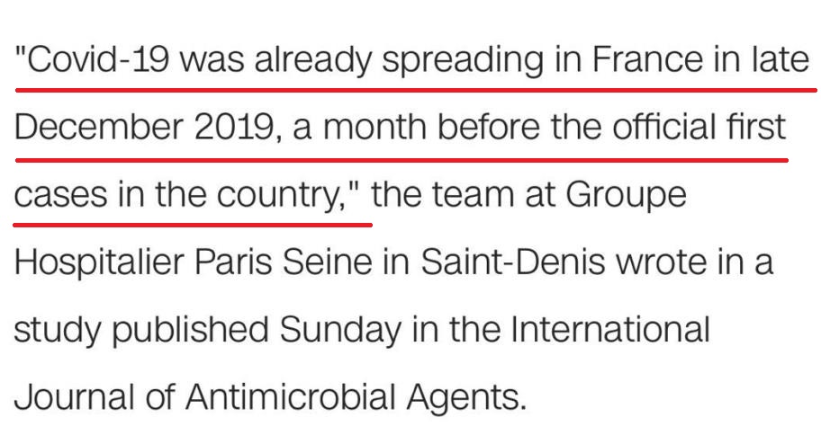 论文证实法国去年底已有新冠肺炎病例 外国网友：病毒不可能从武汉蹦到巴黎