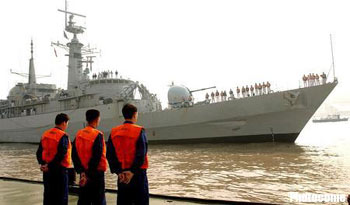 中巴海军在上海海域联合军演 备受各方关注:国