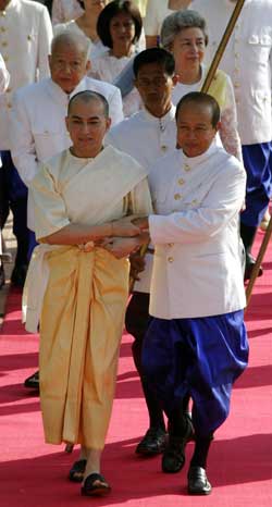 柬埔寨新国王登基典礼