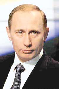 人物:俄罗斯联邦现任总统弗拉基米尔·普京