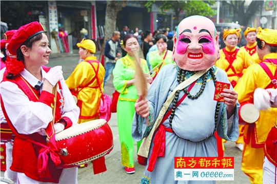 春节到广东 传统年味浓