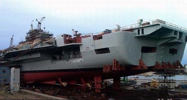 :瓦良格号航母将成为中国航母试验舰 军情扫