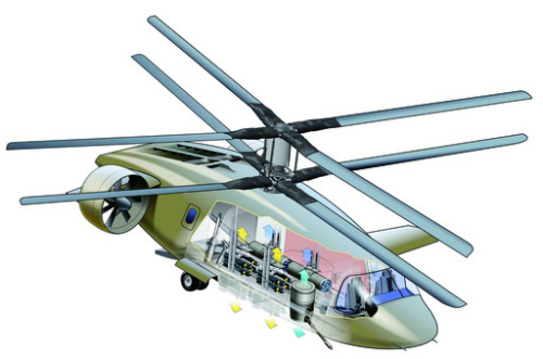 组图:中美高速直升机大比拼 科幻设计惊艳亮相