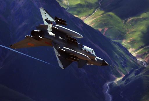 成都军区空军高原训练曝光:歼10歼11攻击(组图