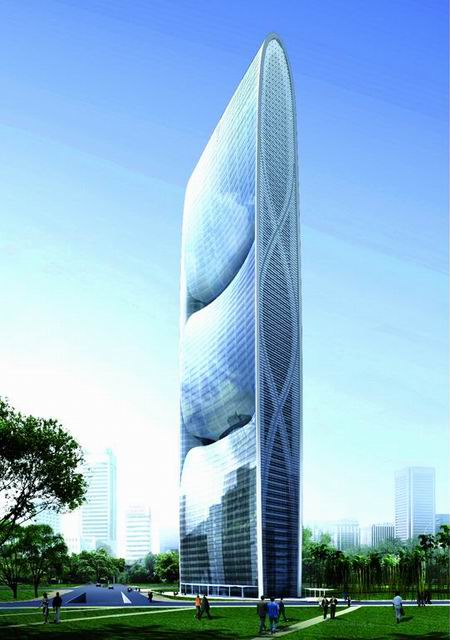 280米广州第三高楼采用节能技术 圈定"零能耗"
