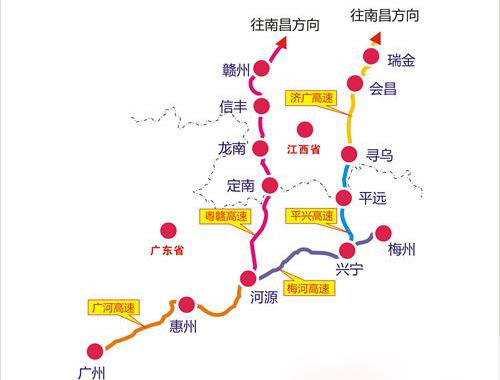 广东将再添一条出省通道 平兴高速年底通车