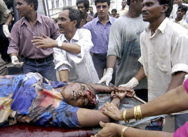 印度孟买发生连环爆炸死亡人数上升至52人